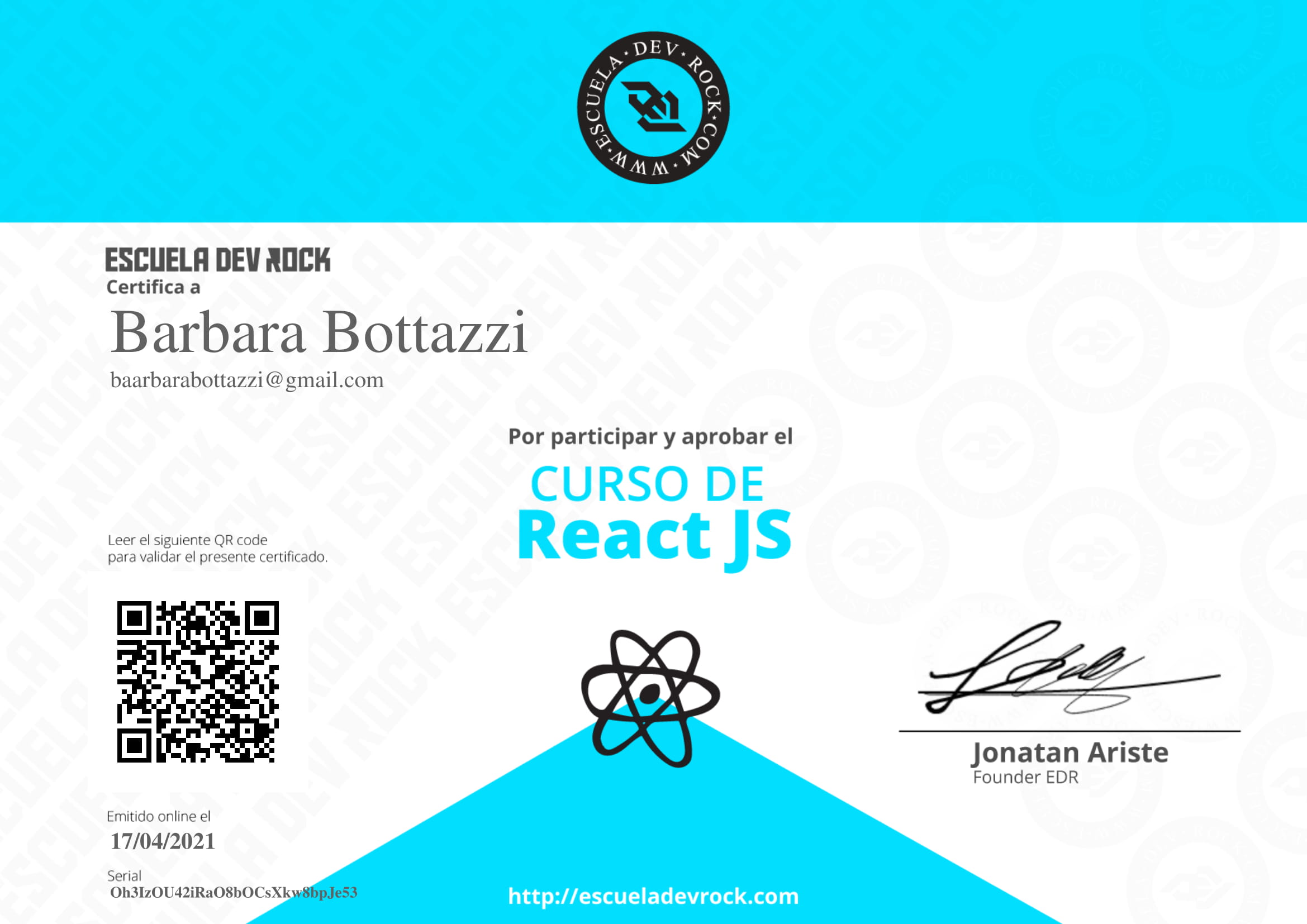 React